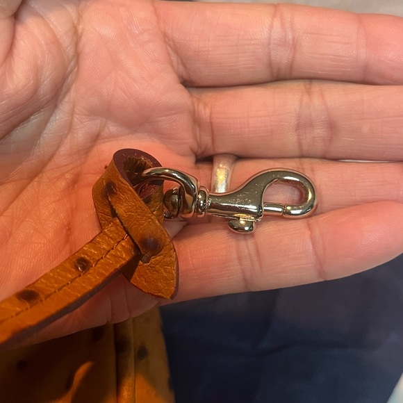 Dooney & Bourke Ostrich Leather Mini Bag - Picture 4 of 11